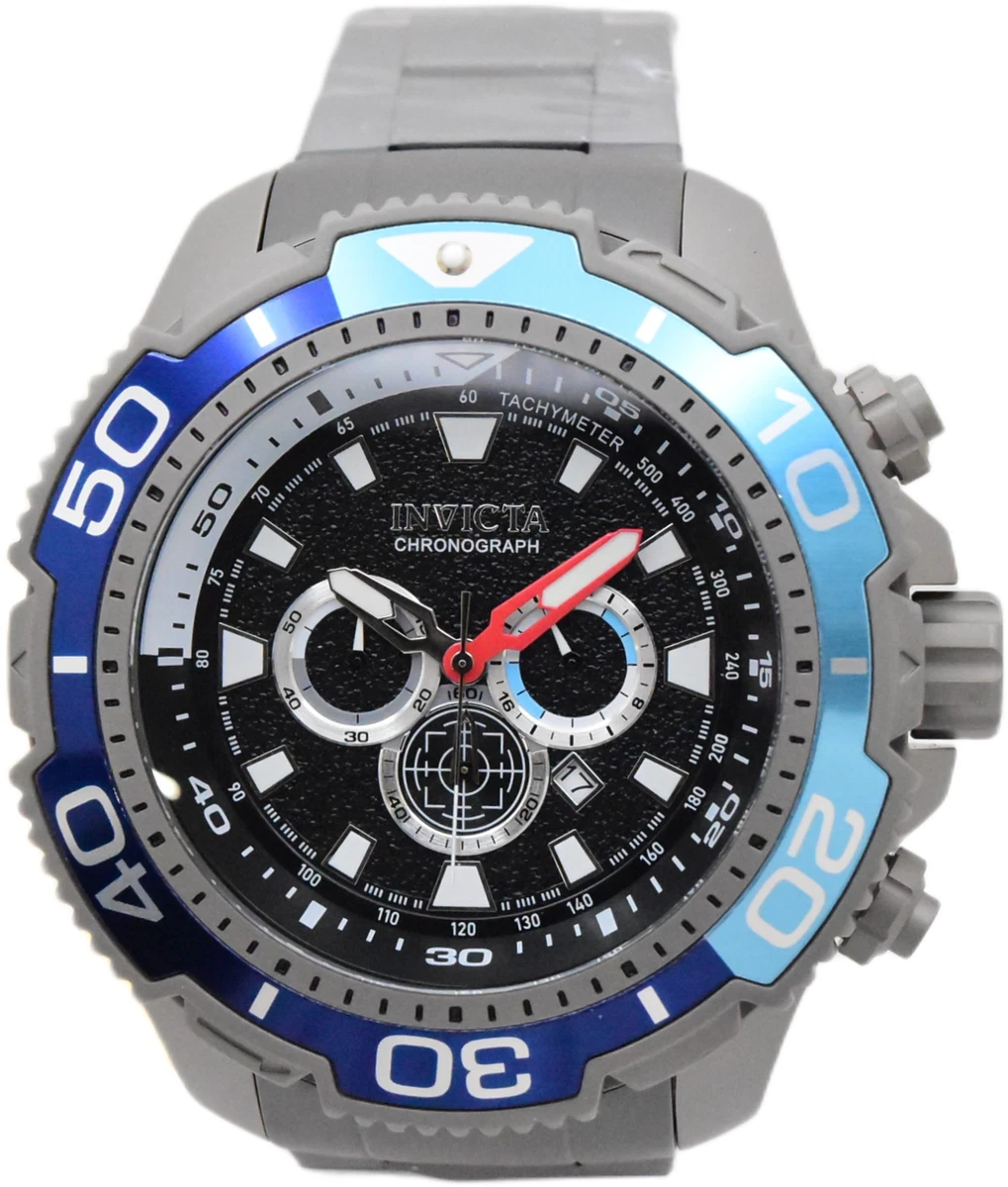 Reloj cronógrafo Invicta Ti-22 Kaiju🔥 CAJA MASIVA 65 MM para hombre titanio 49486