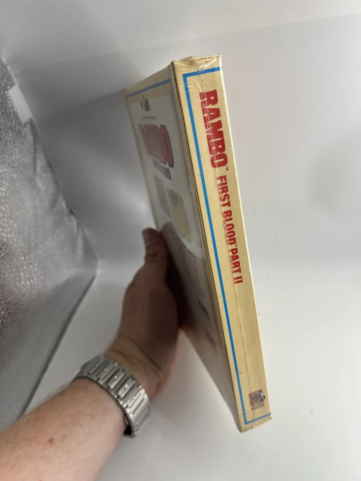 Rambo: First Blood Part II Thunder Mountain Ocean Commodore 64 New Sealed - Image 3 of 4