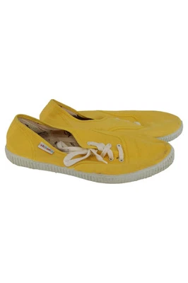 VICTOR VICTORIA Baskets Basses Femme Jaune Casual (EU 39) - Photo 1/4