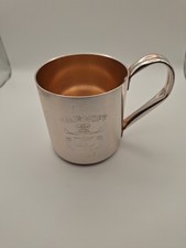 Vintage Smirnoff Moscow Mule Drink Copper Cup...