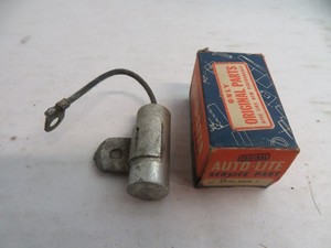 Autolite IGB-1025J Ignition Condenser 1930-42 Auburn Cord Essex Nash Packard Hud