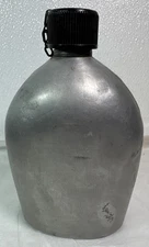 WW2 U.S. Canteen & Cap ~ A.G.M. Co. 1945