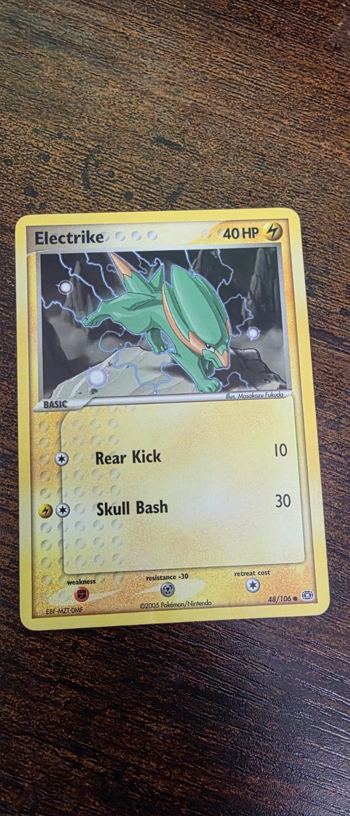 Electrike - 048/106 Common Emerald 48/106 NM