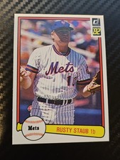 1982 Donruss - Rusty Staub #56 New York Mets 