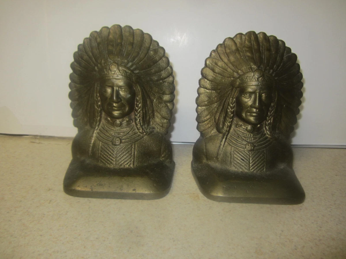 brass indian bookends products for sale | eBay