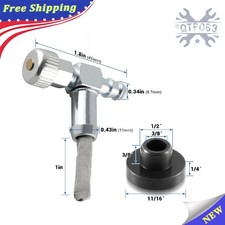 Válvula de cierre de ojal para tanque de gasolina de combustible compatible con generador Coleman Craftsman 4200 5000