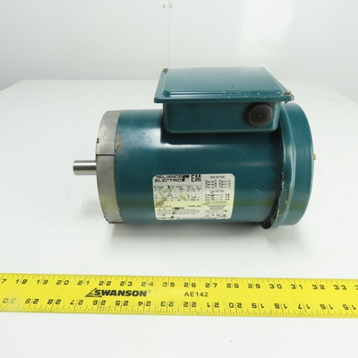#ad P14G925 2HP Electric Motor 208 230 460V 1750RPM 3Ph FC145TC Frame $149.99