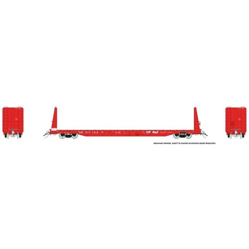 Vagón plano mampara Rapido Trains 147001 HO CP Rail Marine Industries (paquete de 6) | Zustand: New