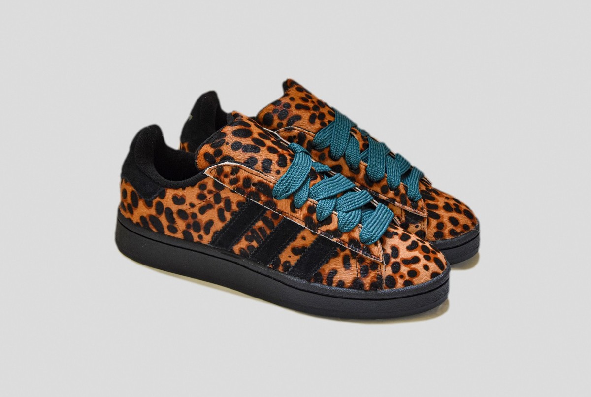 adidas gazelle silver green womens adidas Campus 00s Leopard (W)
