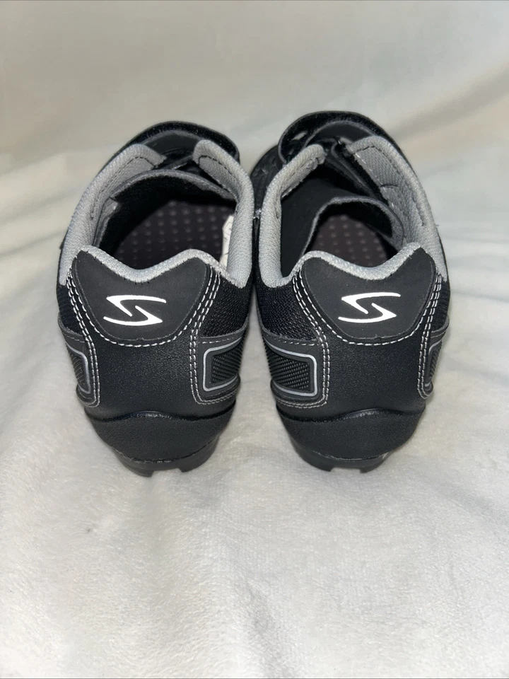 Serfas Women’s TCP Cycling Shoes Size 40 Euro / 8 US Black White Stiffness 7 - Image 4 of 4