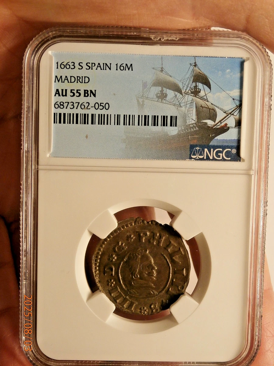NGC Certified Spanish Coins for sale | eBay