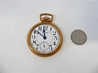 Antique Waltham 10k Gold Filled Pocket Watch As-Is