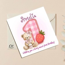 Personalised Berry Sweet Birthday Card