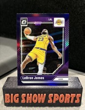 2024-25 Panini Donruss Optic ~ LeBron James ~ Purple Holo Prizm #148 Lakers