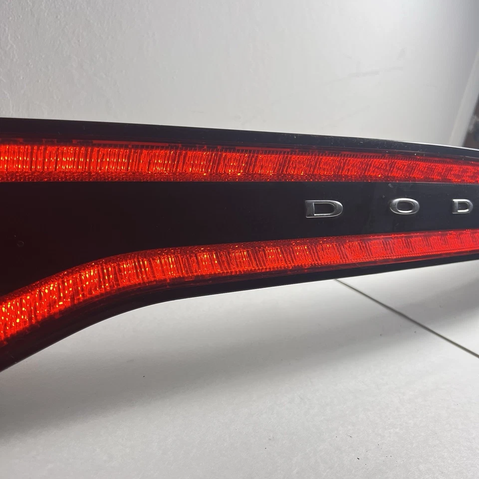 13-16 Dodge Dart Third Brake Trunk Lid Light Illuminated Surround 3rd Light OEM - Image 4 of 4
