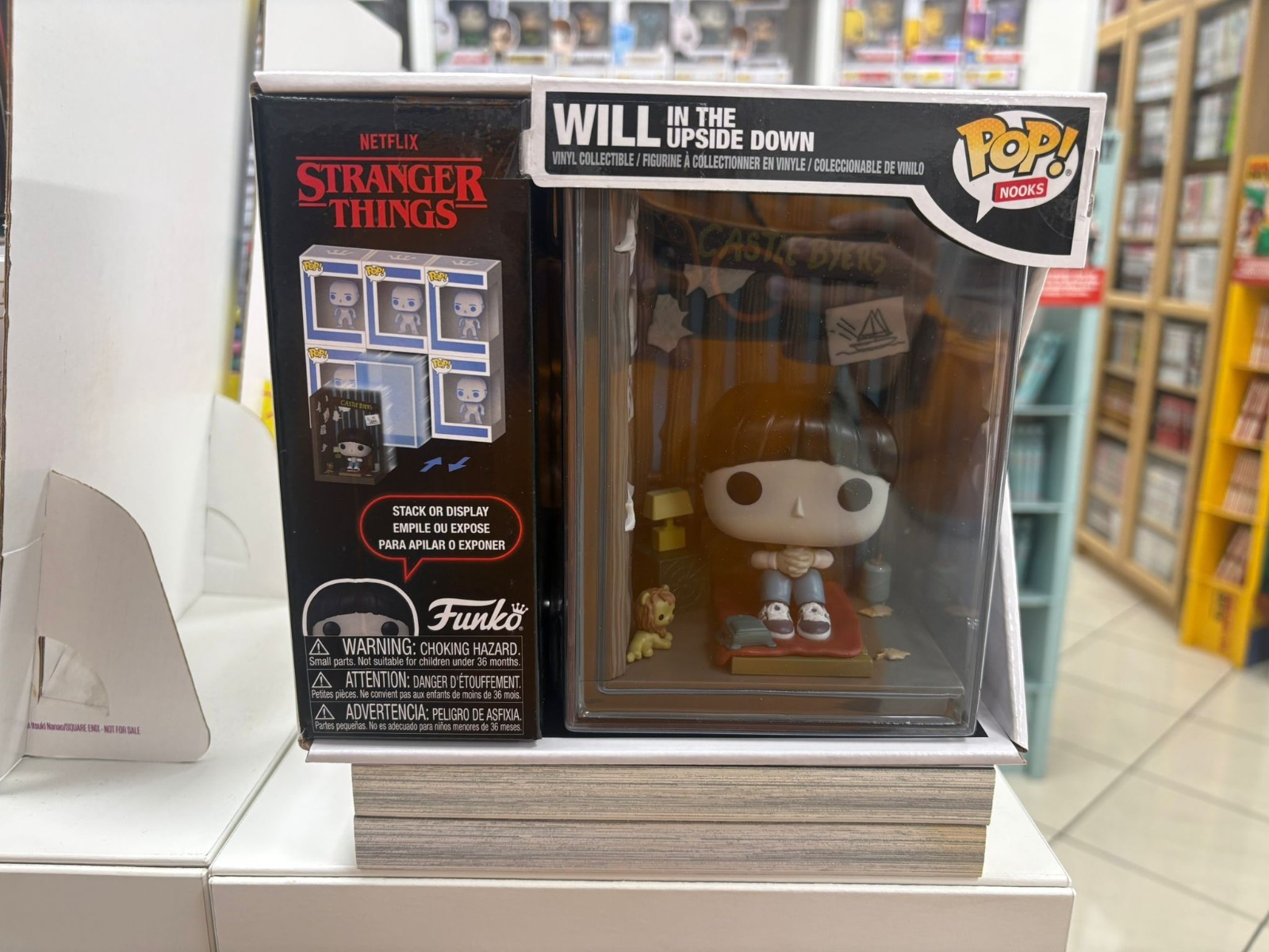 Funko Stranger Things - Figurine Pop! Will Dans Le Monde À L'envers - Nook 9 Cm - Image 4