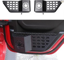 Rear Door Storage Pockets Side Insert Organizer Box-JL 4 Door Rear