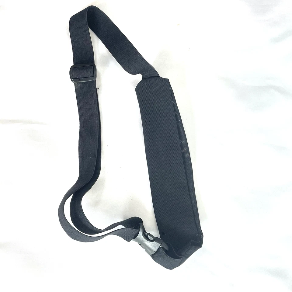 Amphipod AirFlow MicroStretch Belt Black/Yellow Large Adjustable Running Hiking - Image 4 of 4