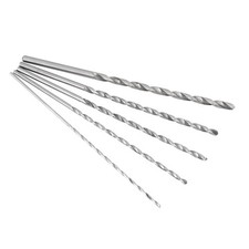 5PCS Extra Long High Speed Steel Drill Bit Sets Straight Shank Drill Bit Tool