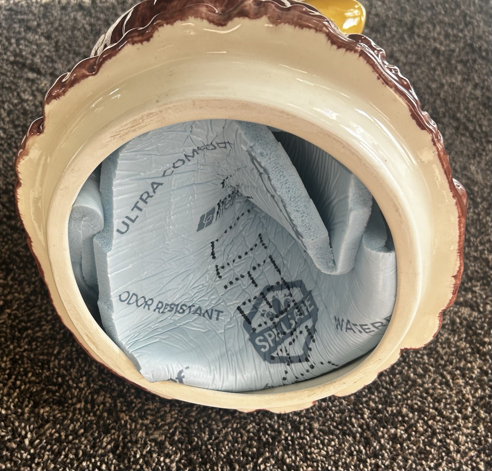 Treasure Craft Star Jars Wizard Of Oz Cookie Jar Cowardly Lion #/ 1930 Mint