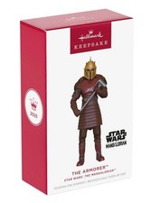 new NIB Hallmark Keepsake Star Wars The Armorer Mandalorian ornament christmas