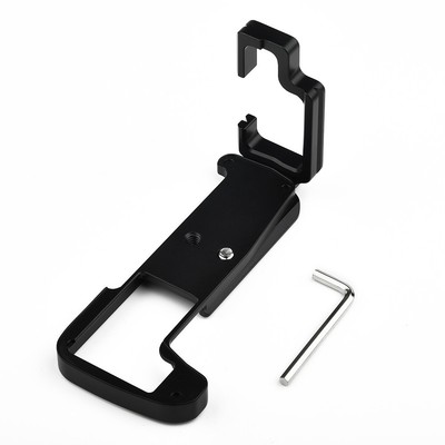 Schnellspanner L-Halterung Stützen Kamera Für Olympus (Mark II) Aluminium Neu