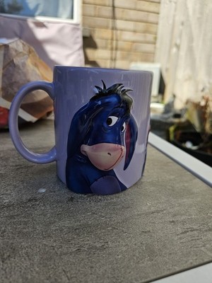 Disney Eeyore geprägt 3D Kaffeebecher groß sehr guter Zustand Disney Store