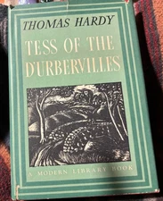 Tess Of The D'Urbervilles by Thomas Hardy, Modern Library, Parkway, HC DJ