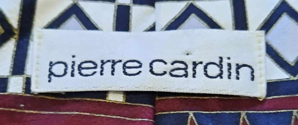 Corbata vintage geométrica estilo Art Deco para hombre Foto 3 de 4