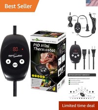 Reptile Temperature Controller with Automatic Adjustment - 300W Dimming Function