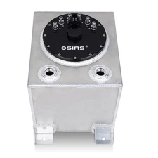 10L Aluminium Fuel Surge Cell Tank with Sensor Foam 2.5 Gallon ALY-195BK