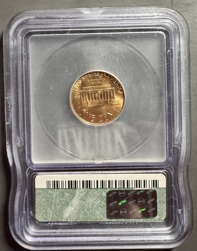 1960 Lincoln Cent MS67 RD Small Date Certified Highest Grade price $500 - Picture 2 of 2