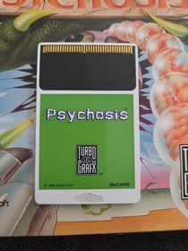Turbo Grafx 16 PSYCHOSIS Original, Old School , Vintage CIB