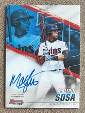 2021 Bowman's Best - Best of 2021 Autographs Malfrin Sosa #B21-MS (AU, RC) Twins
