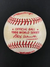 VTG Rawlings 1986 World Series Official Ball MLB B. Red Sox Vs. N.Y Mets NICE!