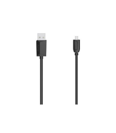Hama 00074261 USB Cable USB 2.0 1.5 M Mini-USB B USB A Black