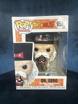 Funko Pop! Dragon Ball Z Dr. Gero #950 Vinyl Figure Check No Mint Box  2nd Pic