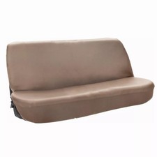 Universal Full Size Bench Seat Cover for Chevy Ford Dodge Pickup Beige