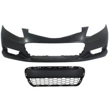 Bumper Cover Kit For 2012-2013 Honda Civic Front Coupe 2pc CAPA