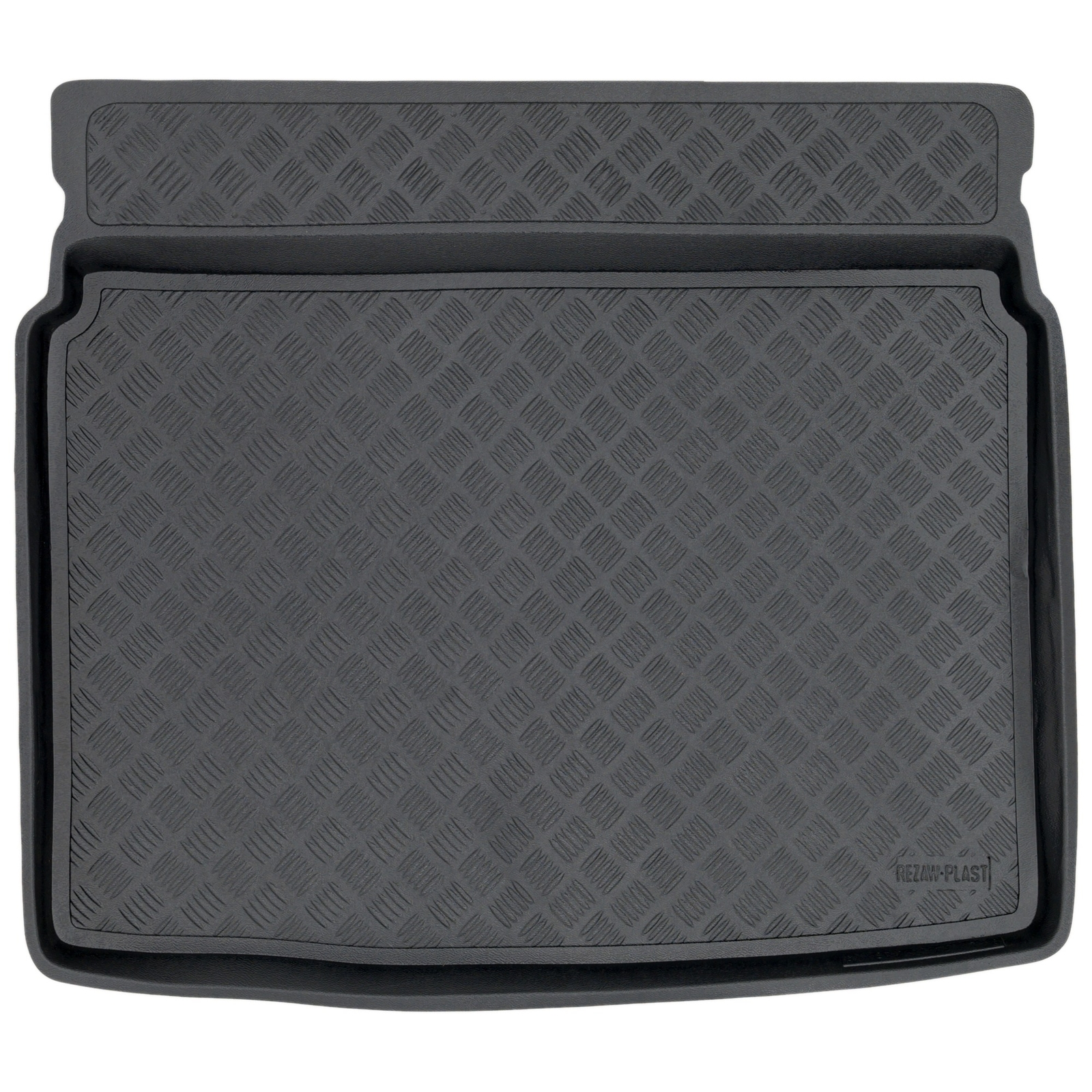 Tapis de coffre pour Audi Q8 e-tron en PVC noir antidérapant sur mesure