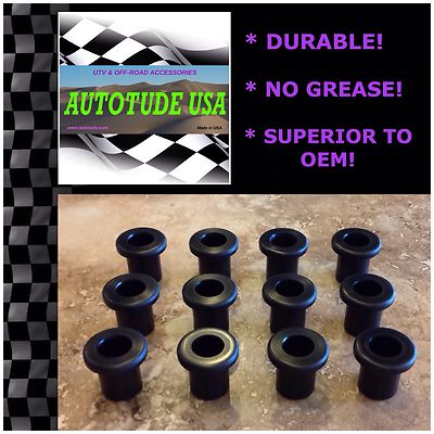 Front A-Arm DELRIN Bushing Kit DURABLE NO GREASE 2014 Arctic Cat Wildcat 4