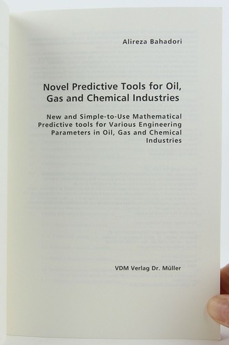 Novel Predictive Tools for Oil, Gas and Chemical Industries 2010 VDM - Picture 2 of 6