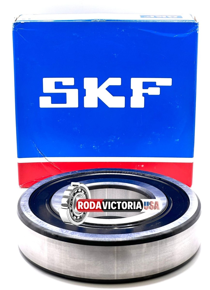 SKF 6313 2RS1 DEEP GROOVE BALL BEARING, RUBBER SEALED 65x140x33mm