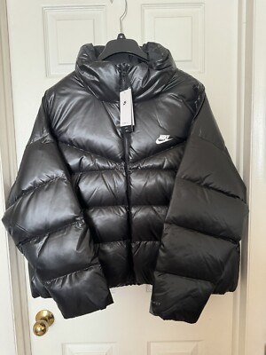 Nike $255 Sportswear Therma-FIT City Series Women's 2XL Jacket DH4079-010 Black