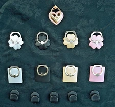 Universal 360 Rotating Finger Ring Stand Holder FLOWER For Cell Phone All Colors