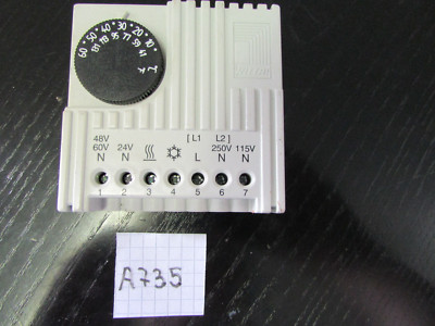 RITTAL Temperaturregelschalter SK3110 10(4)A max30W 24.48.60V 250V (A735)