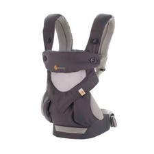 Ergobaby 360 Mesh Baby Carrier Grey  Original Infant Insert - Gently Used