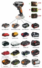Battery Adapter for 4 pin Worx 20V (Dexter) Tools ( Jadapters )
