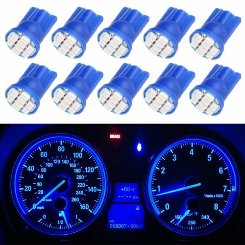 T10 194 W5W 161 8SMD Interior Instrument Panel Dash LED Light bulbs 2825 168 158 - Picture 2 of 14