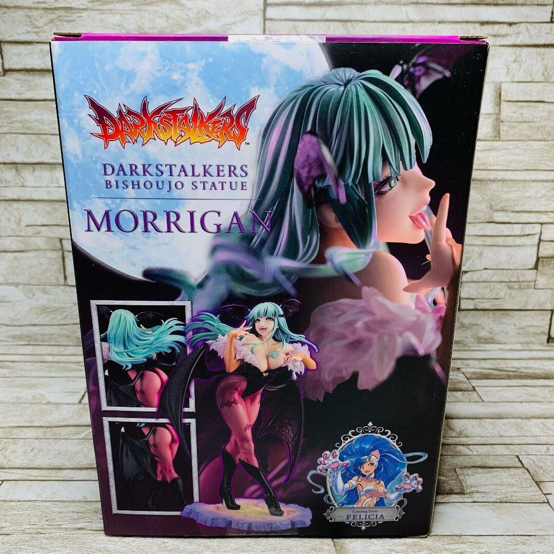 KOTOBUKIYA - (新品未開封)DARKSTALKERS モリガン 1/7 Darkstalkers beautiful Vampire Bishoujo Morrigan Statue